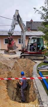 Obnova kanalizacije in vodovoda v naselju Vrhpolje pri Kamniku (1)